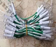 LED Đúc Phi 5 Đế 8 Xanh Lá (50 Bóng)